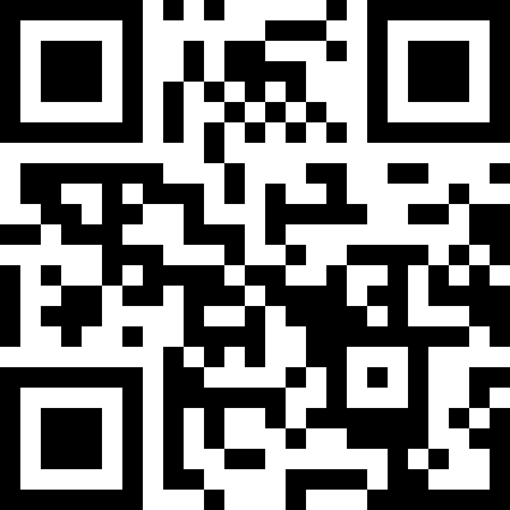 QR Code de partage du ien du site